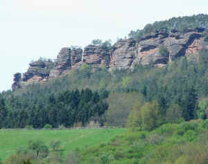 Hochstein-Massiv von S�den