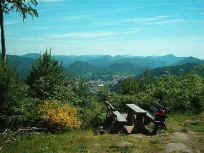 Rest on a walk in the Palatinate Forest 