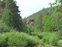 Seibertstal mit Hirschfelsen