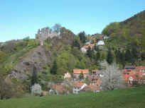 Falkenstein mit der Burgruine
