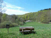 Rastplatz in der Nähe des Hintersteiner Hofes