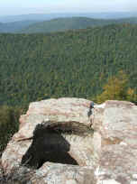 Blick von der Hohenburg nach Westen