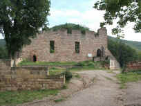 Der Palas der Wolfsburg