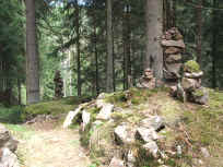 Zustieg zum Grauhansenfelsen