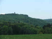 Blick vom Hermersbergerhof zum Luitpoldturm