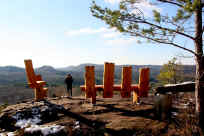 Aussichtspunkt auf dem Eulenfels