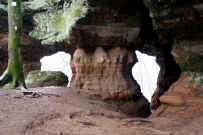 Grenzweg: Felsentore an den Altschloßfelsen