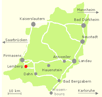 Anfahrtskizze Lemberg