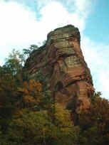 Jungfernsprung von der Dorfstra�e