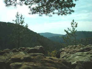Auf dem Christkindlfelsen